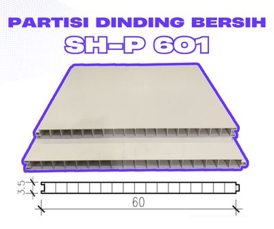 Partisi Dinding Bersih SH-P601